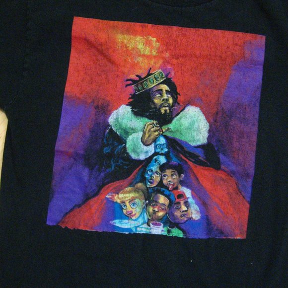 J. Cole KOD 2018 Concert Tour T Shirt Small - Picture 2 of 6